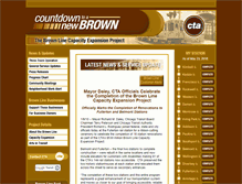 Tablet Screenshot of ctabrownline.com